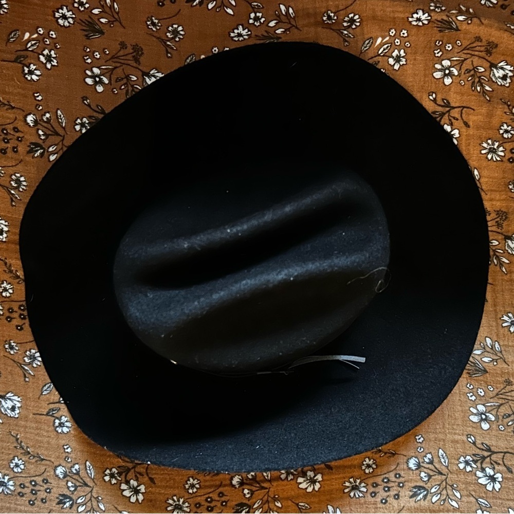 Mr. Frontera Hat black size 6 7/8 - Picture 5 of 14